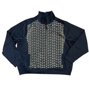 Vintage Rocawear Black & Gold Jacket Plus Sz 2X Y2K Zipper Pockets